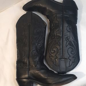 Justin Women's Boots L4911. Black Leather.